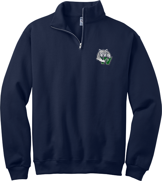 Woodbridge Wolfpack NuBlend 1/4-Zip Cadet Collar Sweatshirt