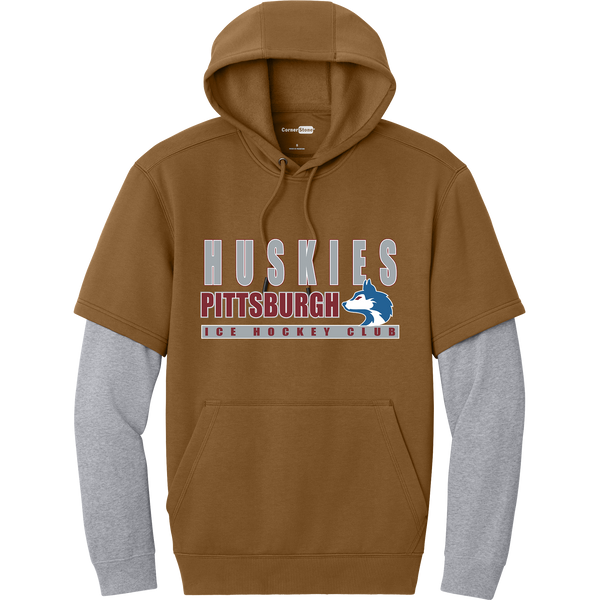 Pittsburgh Huskies Tough Fleece Layered Hoodie