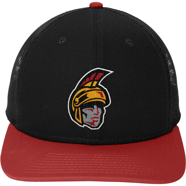 Seacoast Spartans (Ice Hockey) New Era Snapback Low Profile Trucker Cap