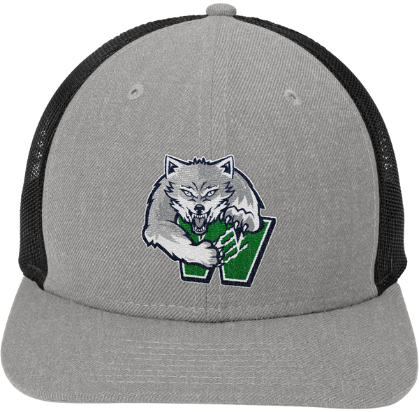 Woodbridge Wolfpack New Era Snapback Low Profile Trucker Cap