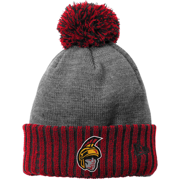 Seacoast Spartans (Ice Hockey) New Era Colorblock Cuffed Beanie