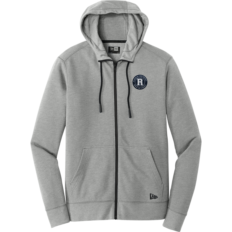 Randolph Girls Hockey New Era Tri-Blend Fleece Full-Zip Hoodie
