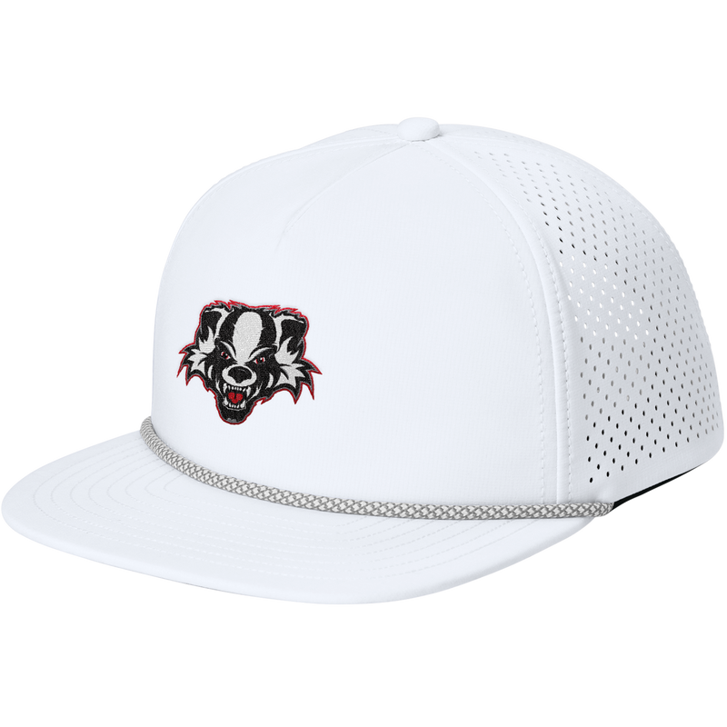 Scary Badgers OGIO 5-Panel Rope Performance Cap