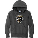 Queen City Royals Youth Core Fleece Pullover Hooded Sweatshirt